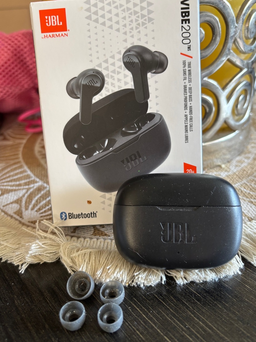 JBL Ear Buds Charging Case with Subtle Logo